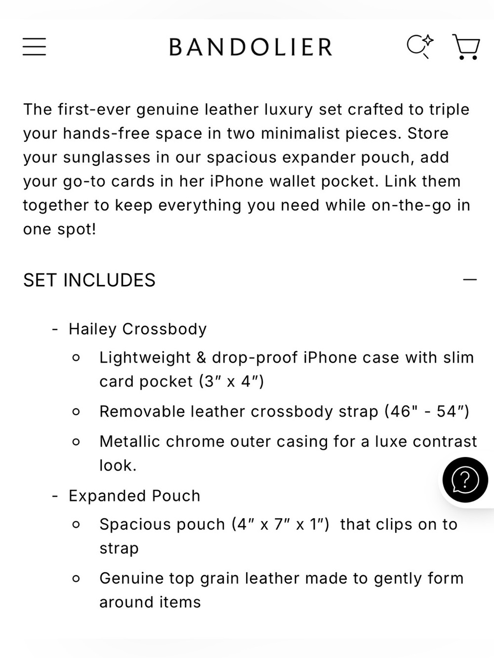 NEW Bandolier Hailey iPhone 16 Pro Max Case with Expanded Pouch & Wristlet Chain - Picture 12 of 17